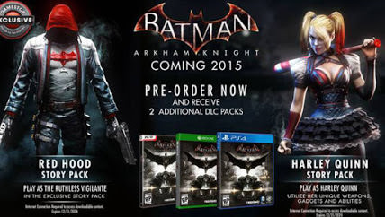 Batman: Arkham Knight Pre-order DLC Leaked, Harley Quinn And Red Hood Playable